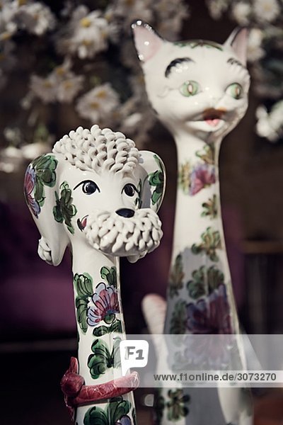 Two porcelain figures Sweden.