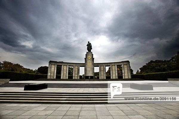 Sowjetisches Ehrenmal  Berlin  Deutschland