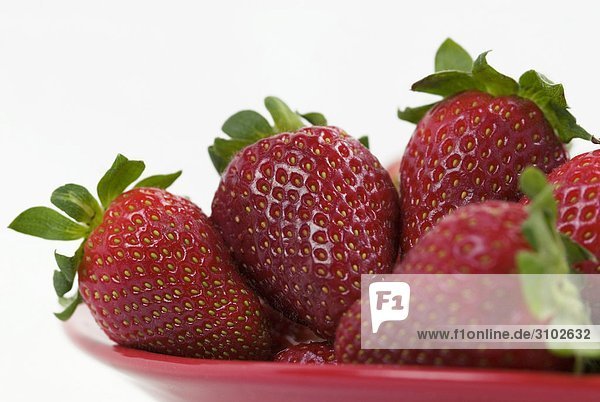 Erdbeeren auf dish