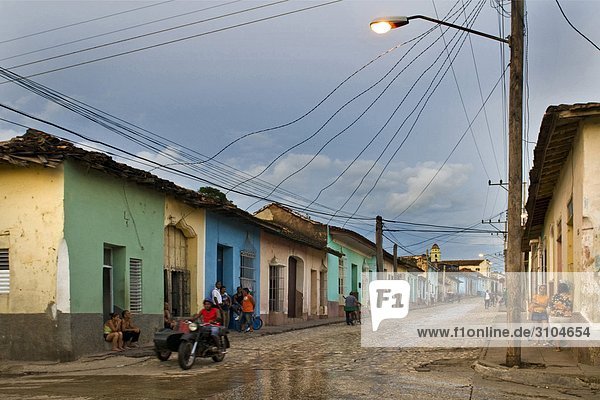 Städtisches Motiv Städtische Motive Straßenszene Straßenszene Trinidad und Tobago Kuba