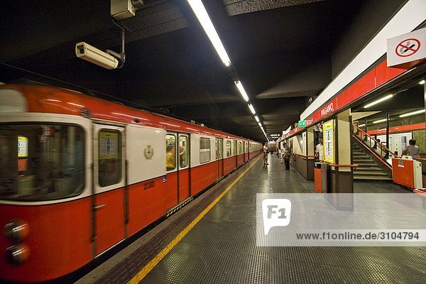Italien  Mailand  U-Bahn
