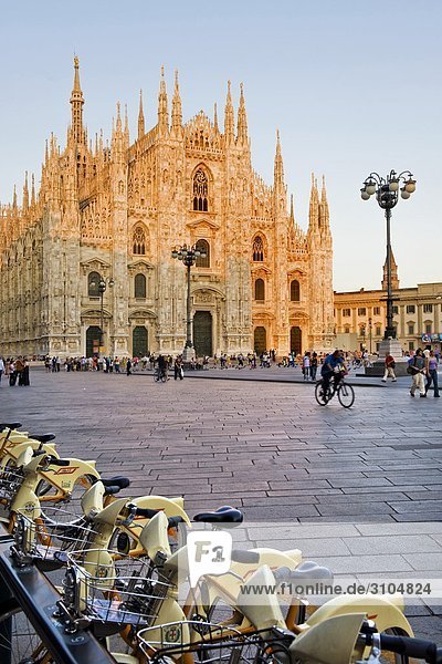 Italien  Lombardei  Mailand  der Duomo