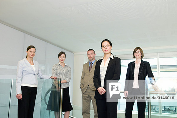 Ein Porträt einer Unternehmensgruppe