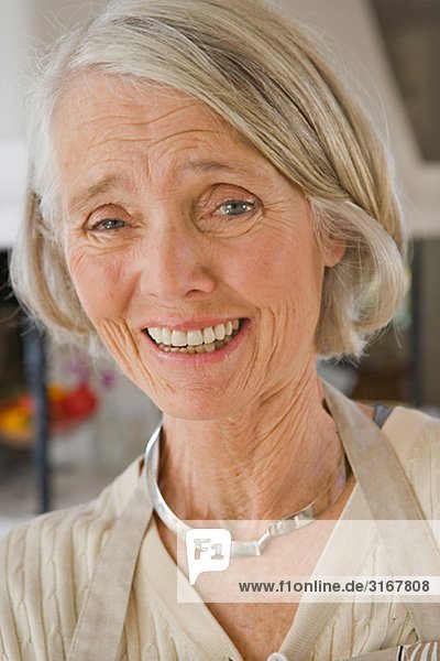 Portrait of a senior woman  Sweden.