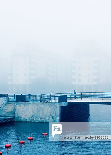A misty day  Stockholm  Sweden.