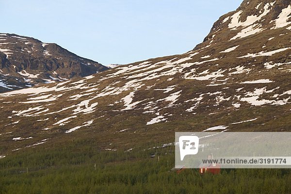 Laktatjakka mountain lodge  Lappland  Sweden.