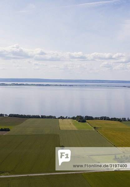 Anblick einer Landschaft  Schweden.