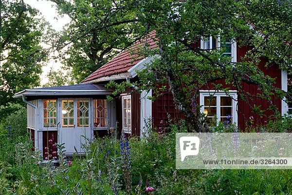Little summer cottage  Smaland  Sweden.