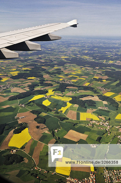 Deutschland  Bayern  Landschaft  Aerofoil
