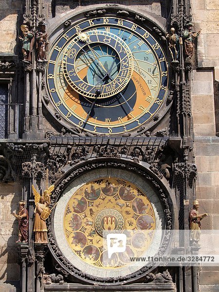 Astroomische Uhr,  Prag,  Tschechische Republik