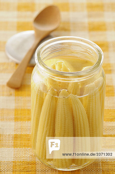 JAR Mini Mais auf die Maiskolben