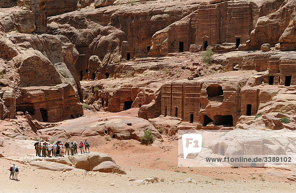 Ruin  Petra  Jordan  Asia