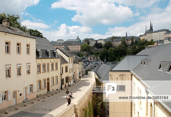 Altstadt  Grund  Luxemburg  Europa