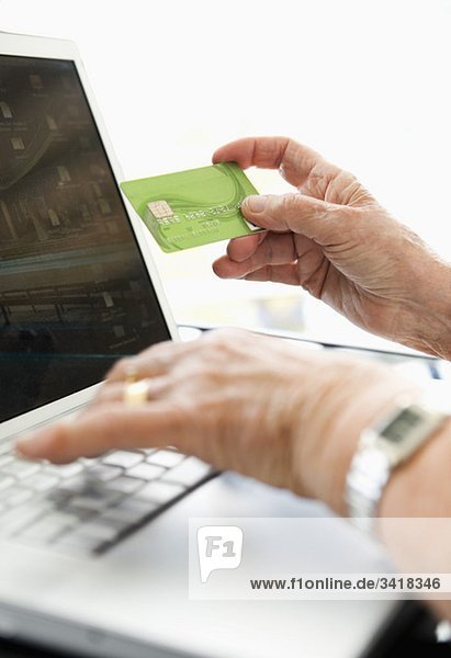 Credit card and computer