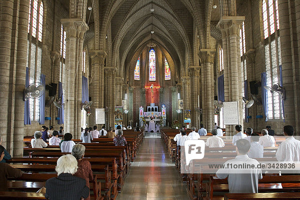 Interior of a church  Nha Trang  Vietnam