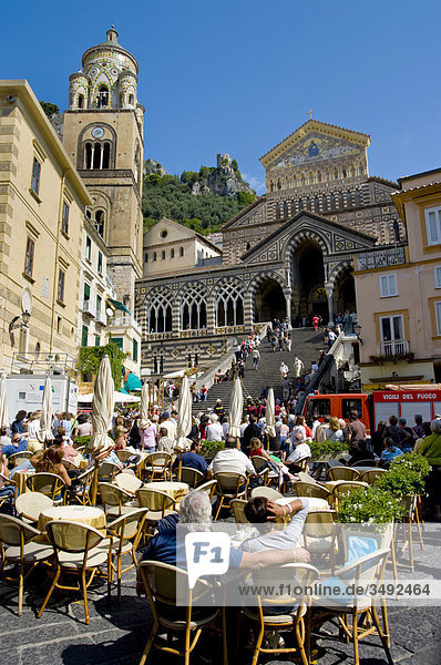 Duomo di San Andreas  Amalfi  Campania  Italy  Europe
