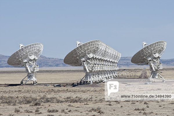 Radioteleskope  Very Large Array  New Mexico  USA