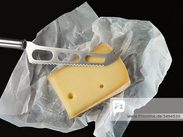 Käse und Messer