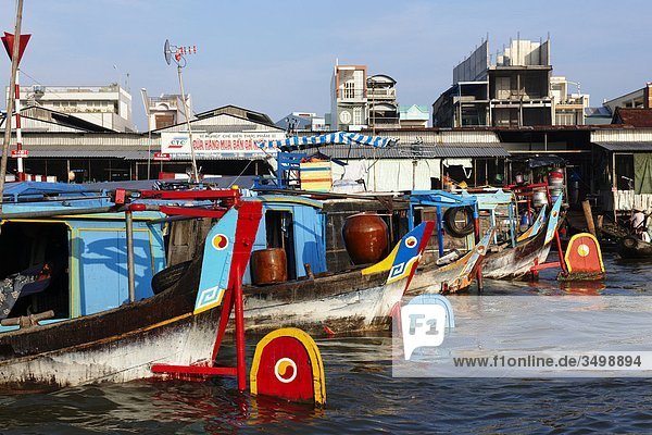 Vietnam  Mekong-Delta  Can Tho  Mekong-Fluss