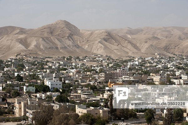 Israel  Westjordanland  Jericho  Blick auf die Stadt