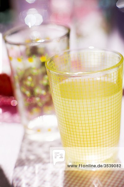 Nahaufnahme-Glas Limonade