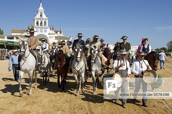 El Rocio Festival   Andalucia   Spain