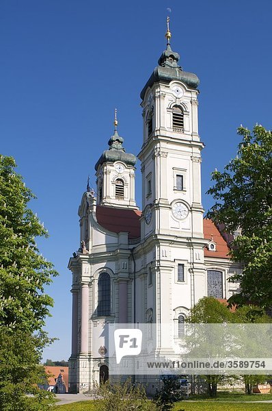 Basilika  Ottobeuren  Bayern  Deutschland  Europa