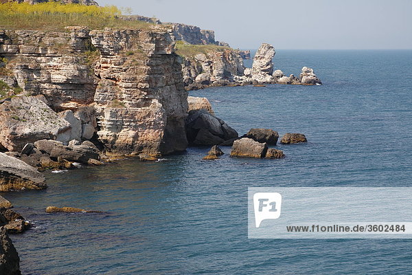 Cliff Line at the Black Sea  Bulgaria