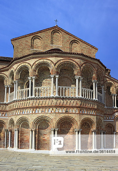Kirche Santa Maria e San Donato  Murano  Venedig  Veneto  Italien