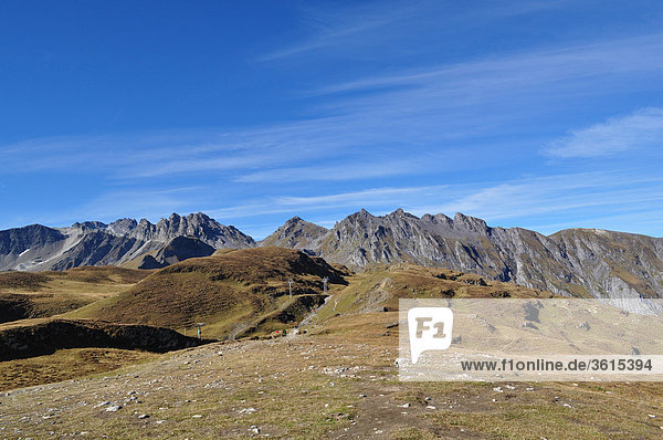 Landschaftlich schön landschaftlich reizvoll Berg Natur Alpen Herbst Schweiz