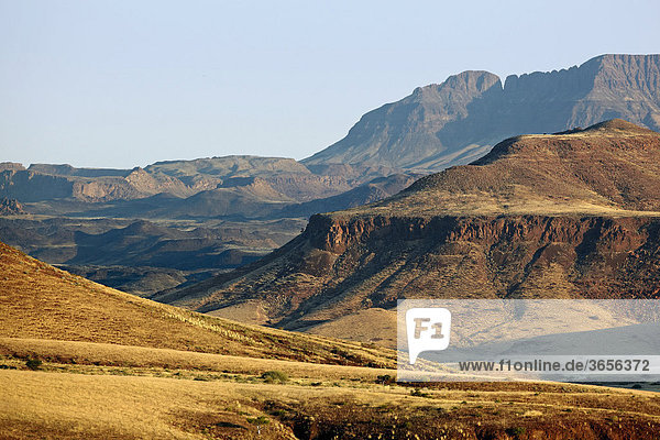 Berge  Damaraland  Namibia  Afrika