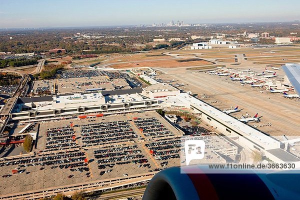 airport in Atlanta  Georgia  USA