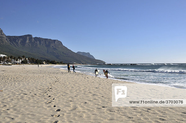 Beach  Camps Bay  Cape Town  South Africa  Africa