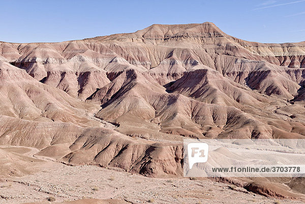 Blick in die Hügel der Painted Desert bei Tuba City  Highway 160  Arizona  USA