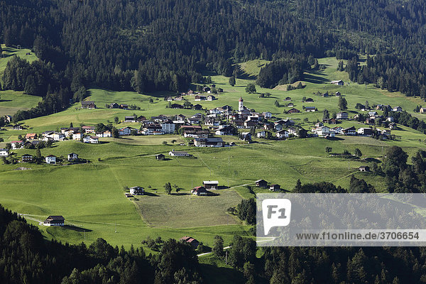 Raggal  Großes Walsertal  Vorarlberg  Österreich  Europa