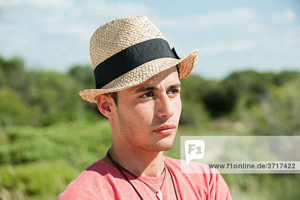 Teenager tragen Hat  portrait