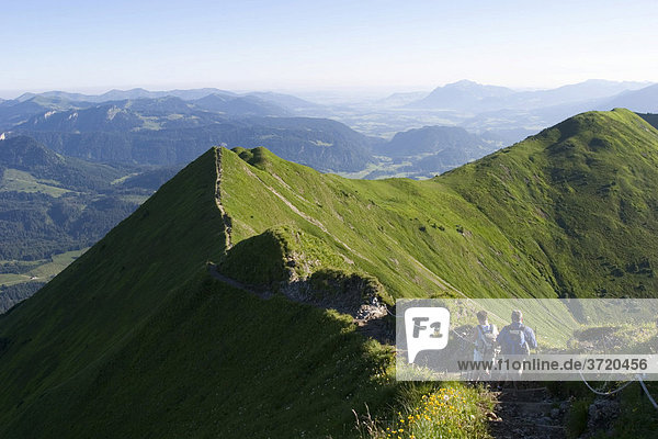 Ridge Fellhorn Allgaeu Alps - Germany Austria