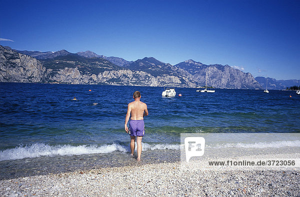 Lake Garda Porto di Brenzone Veneto - Italy