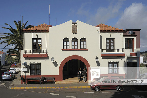 Rathaus  Puntagorda  La Palma  Kanarische Inseln  Spanien