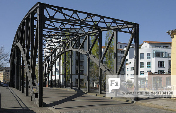 Könneritzbrücke  Leipzig  Sachsen  Deutschland  Europa