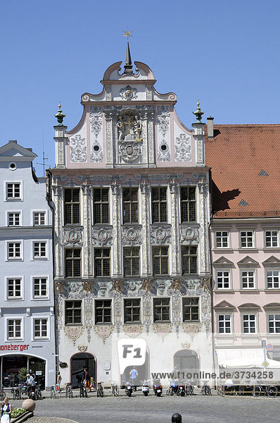 Old town hall  Landsberg am Lech  Bavaria  Germany  Europe
