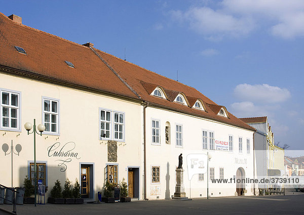 Museum in Slapanice  Süd-Mähren  Tschechische Republik  Europa