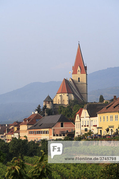 Weißenkirchen in der Wachau  Waldviertel  Niederösterreich  Österreich  Europa