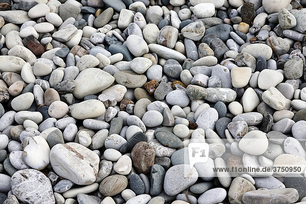 Pebbles on a beach in Cyprus