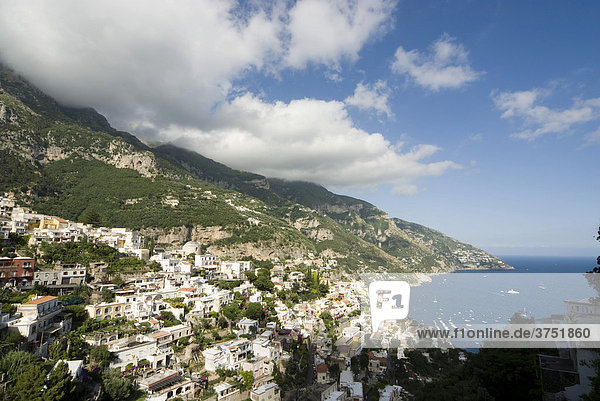 Positano  Amalfiküste  Kampanien  Italien