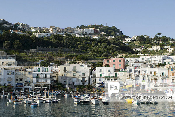 Marina Grande  Island of Capri  Campania  Italy