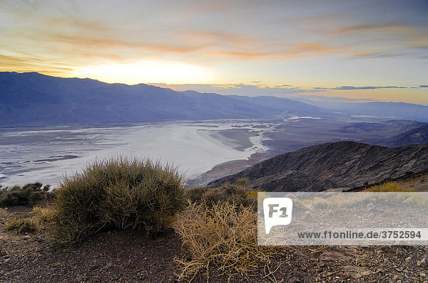 Dante's View lookout terrace Death Valley National Park California USA North America