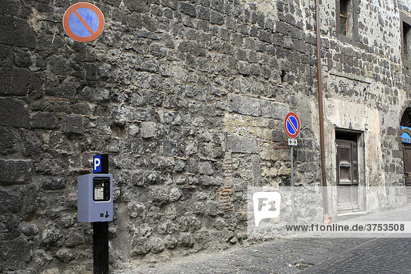 Paradox: no parking sign and a parking meter