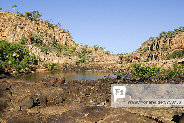 Katherine Gorge  Schlucht während der Trockenzeit  Nitmiluk Nationalpark  Westaustralien  Australien