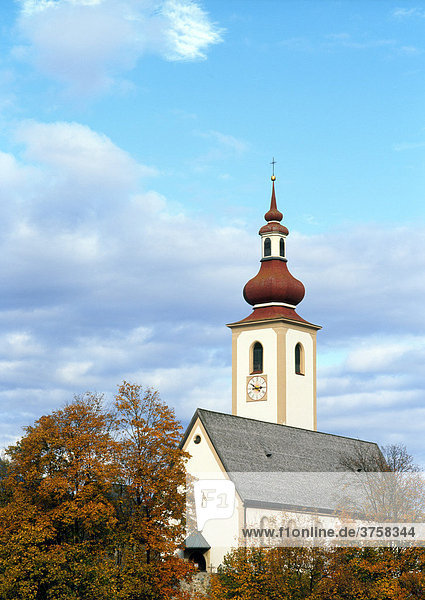 Kirche von St. Margarethen  Buch bei Jenbach  Tirol  Österreich  Europa